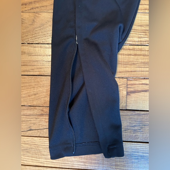 Adidas Black Joggers with red Stripes - Picture 3 of 5